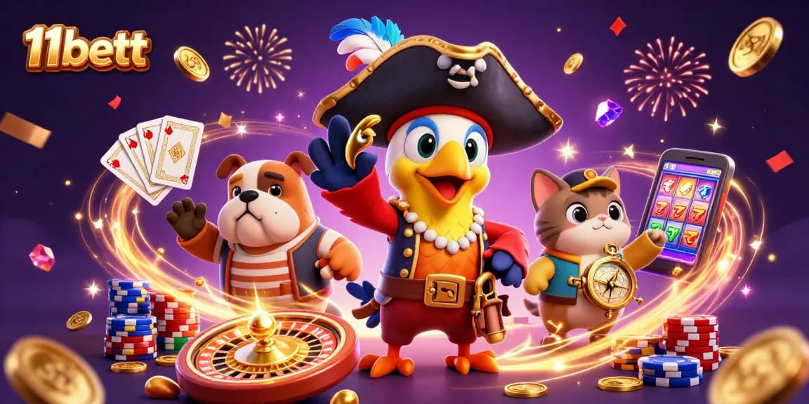 Win big at 11bett with thrilling casino action and colorful gaming elements!