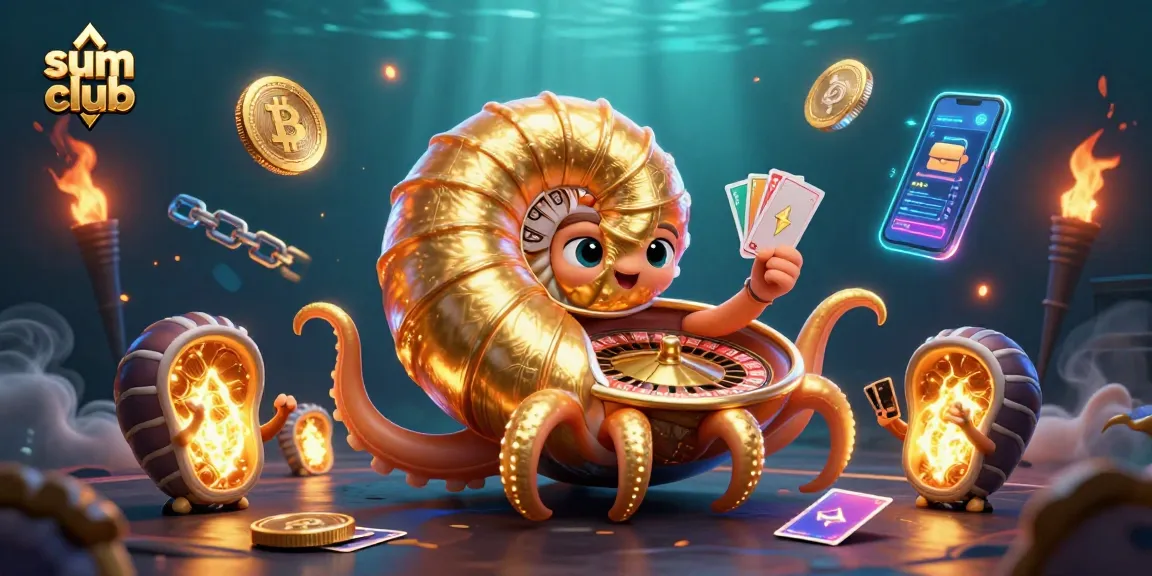 Experience exciting gaming with sum club's nautilus-themed roulette and NFT elements.