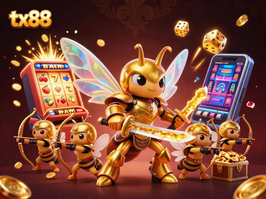 Experience the thrilling jackpots of tx88 with golden hornet samurai and casino games exploding with coins.