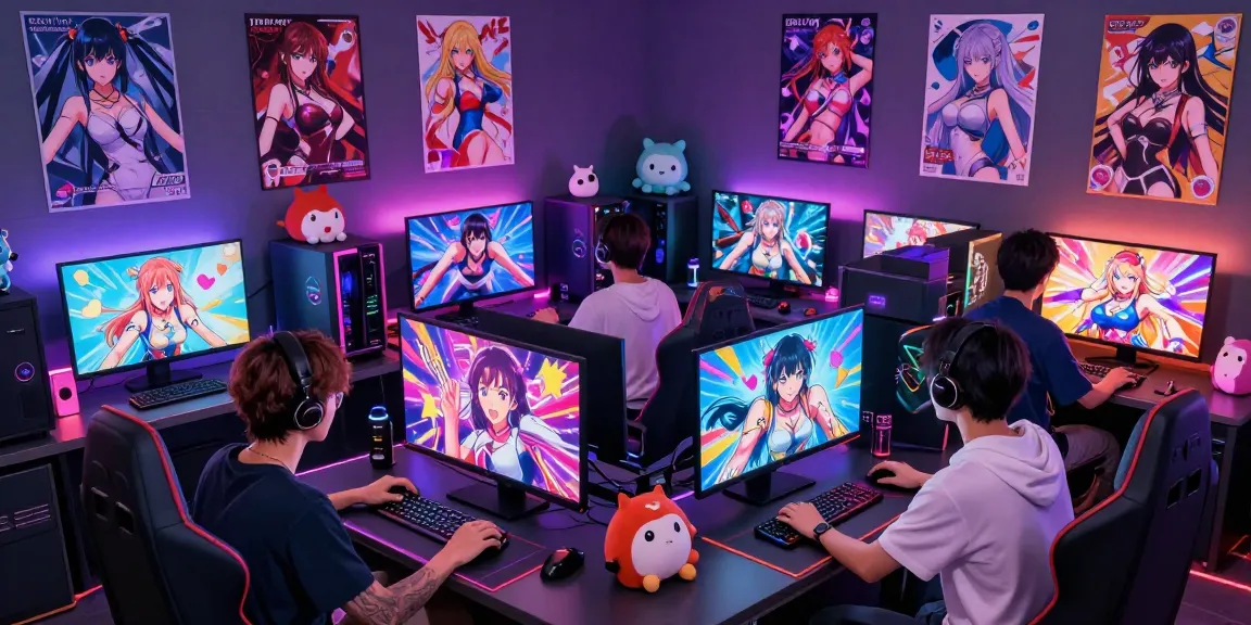 Engaging scene of characters from game ecchi as they embark on thrilling adventures in adult gaming.